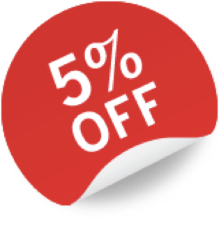 5% Off Image