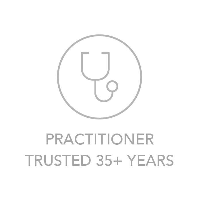Practitioner Trusted 35+ Years
