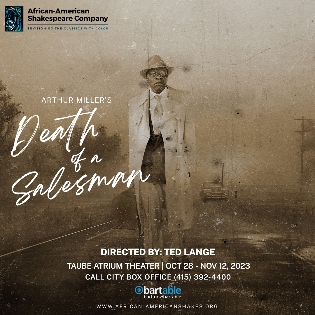 Death of a Salesman Poster in sepia