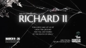 William Shakespeare's Richard II performs at The Pear Theatre in Mountain View, March 9 thru March 26.