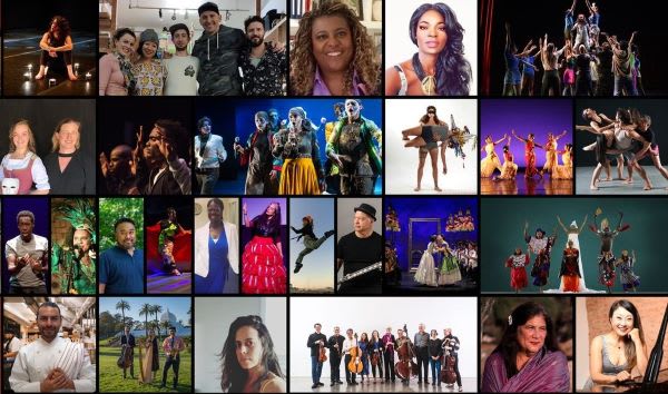 Images of some of the 40+ ensembles and individual artists performing as part of this year's San Francisco International Arts