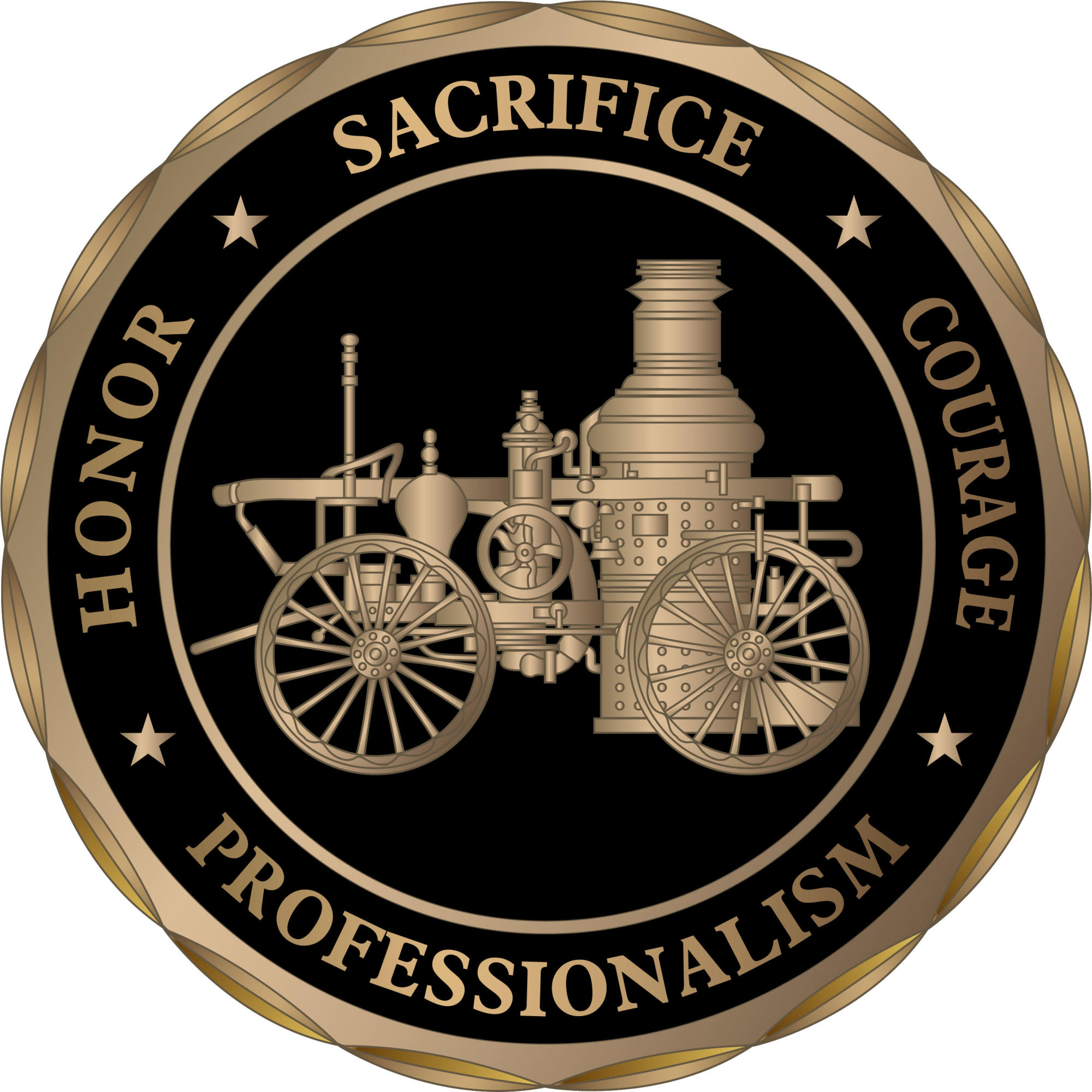 Challenge Coin 2025 Washington State Fire Fighters' Association WSFFA