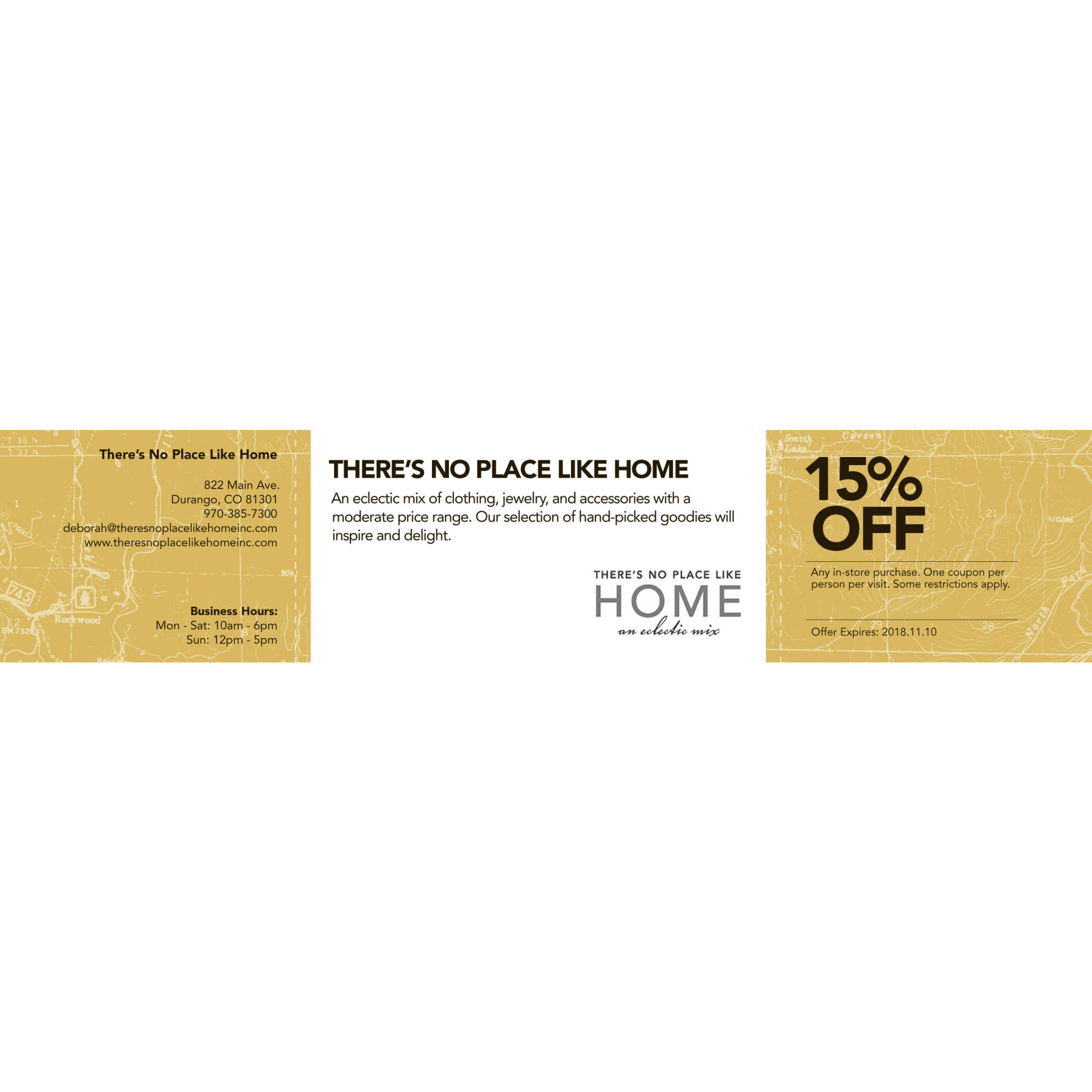 Be Local Book Content: 1 Coupon