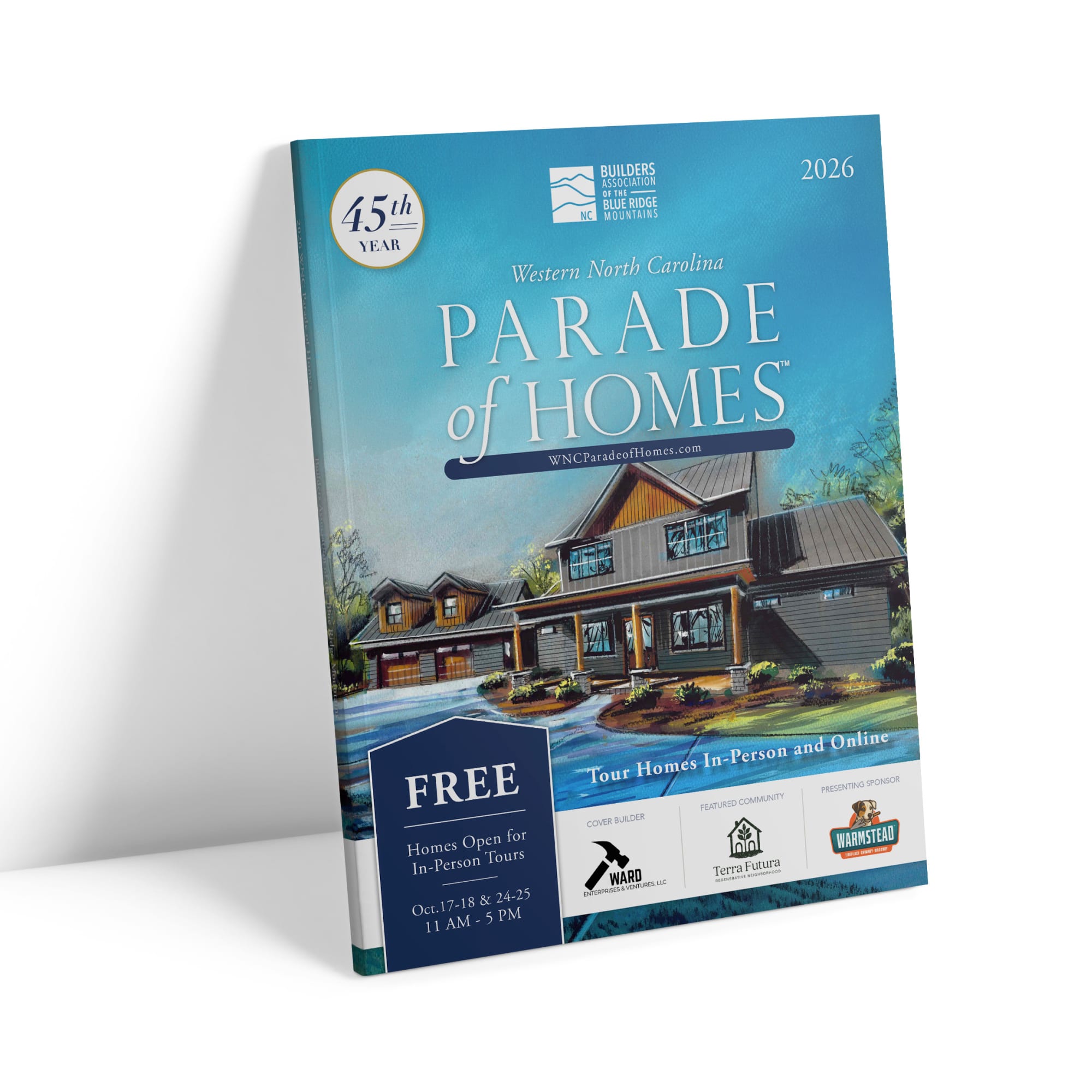 Parade of Homes Magazine Mockup