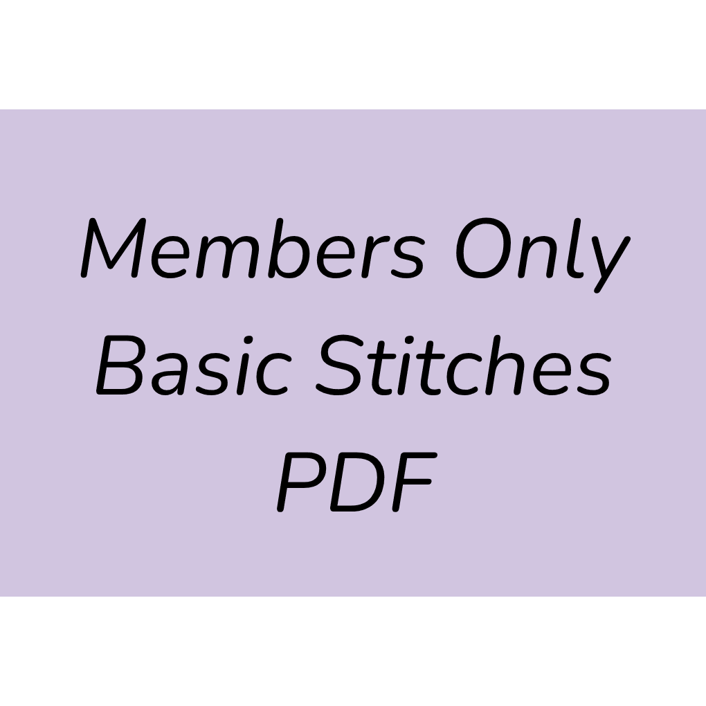 basic stitches masters program pdf