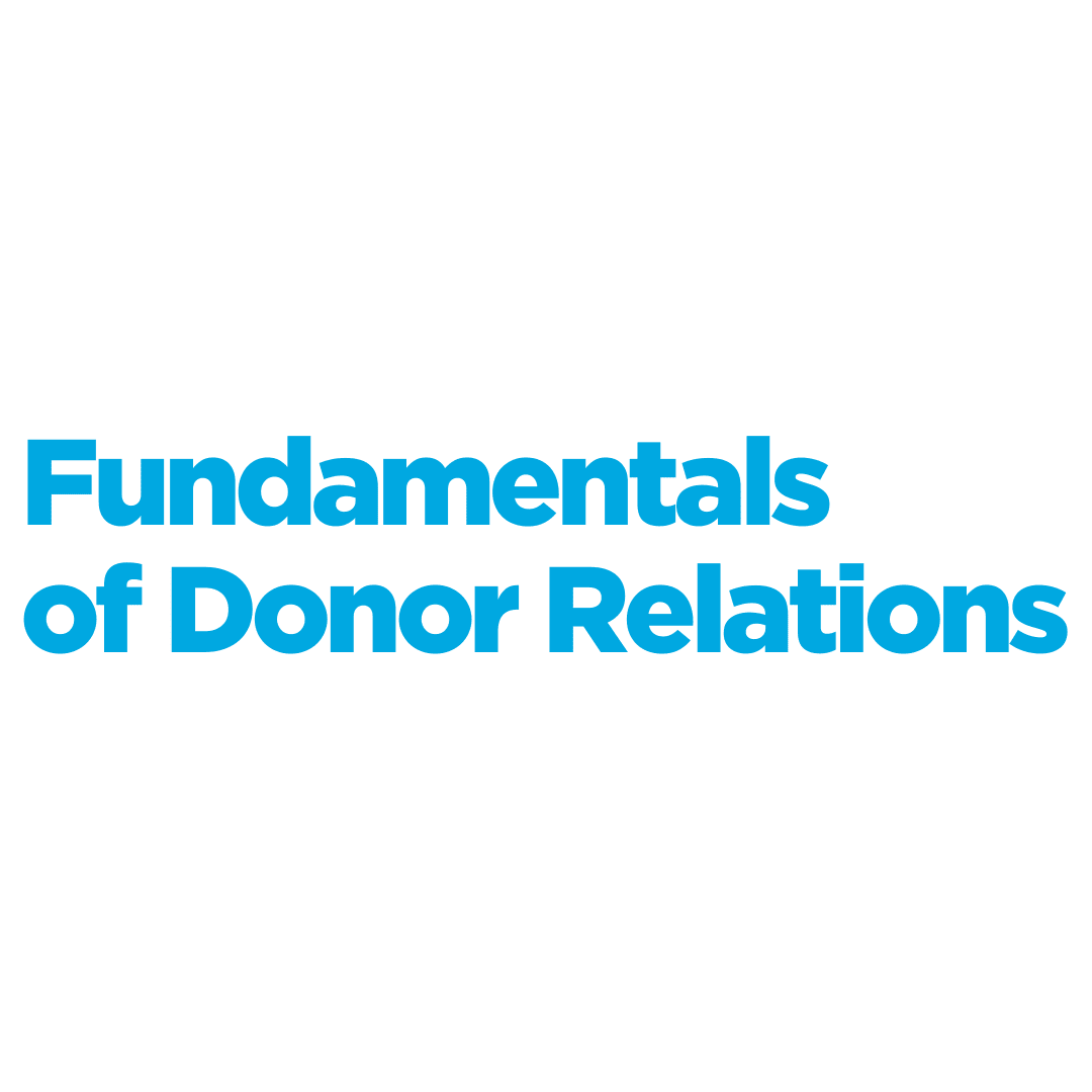 Fundamentals of Donor Relations