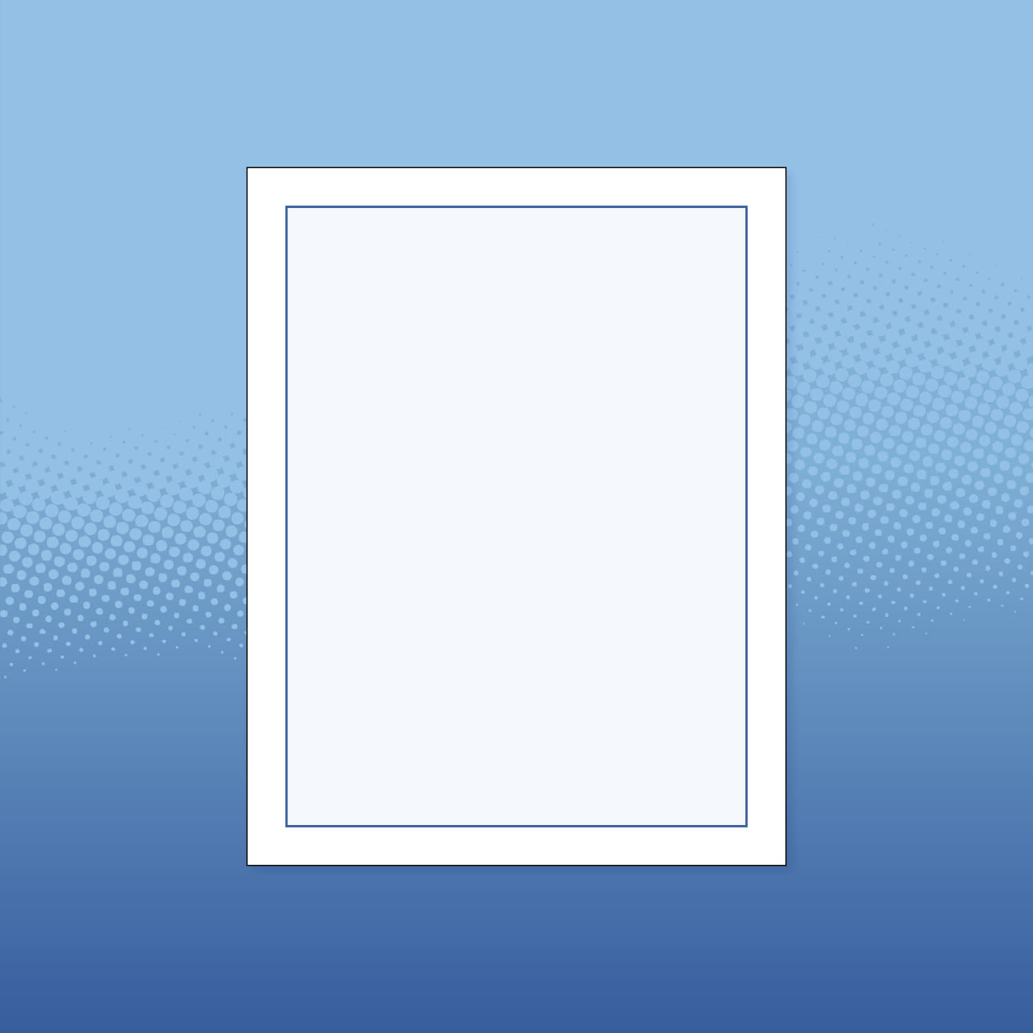 Full Page Ad Size Graphic