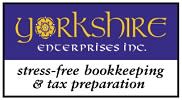 Yorkshire Enterprises Inc. - Stress-Free Bookkeeping & Tax Preparation