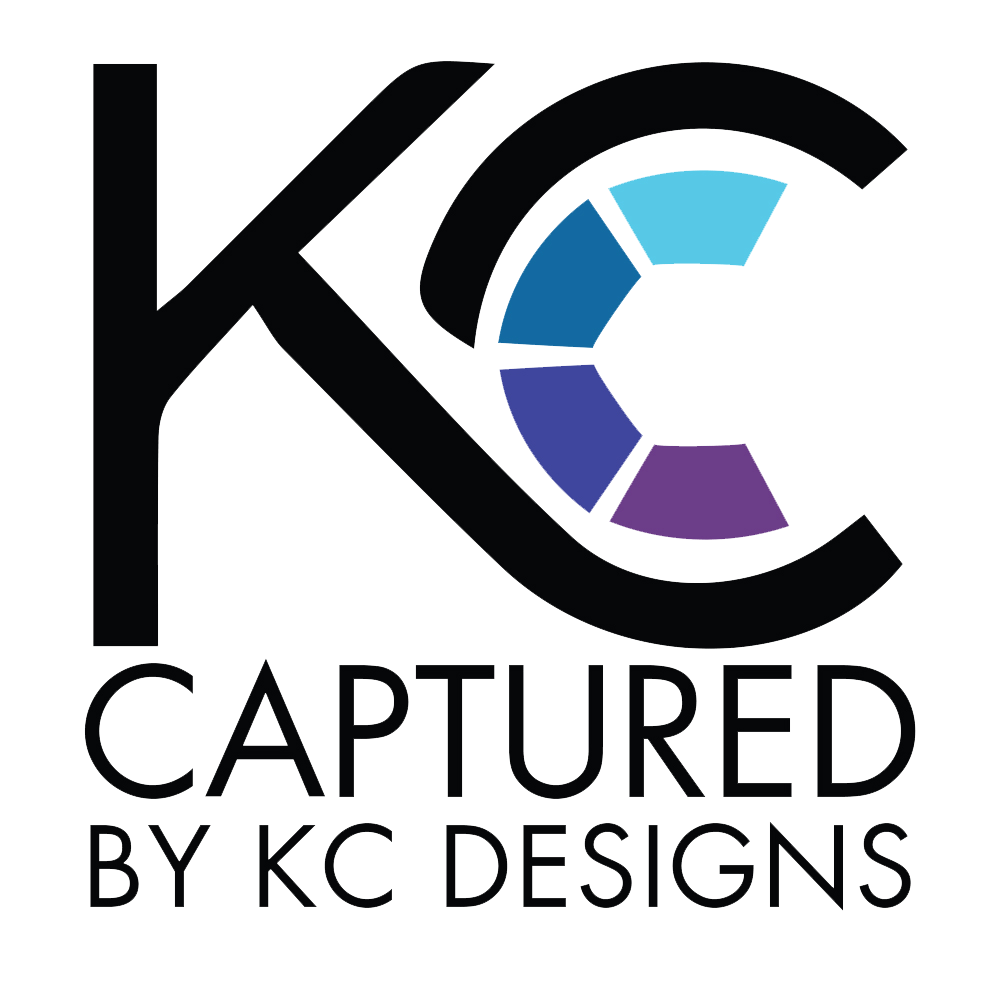 Captured by KC Designs logo