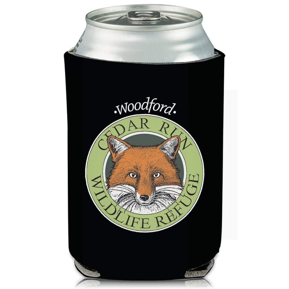 Custom printed koozies for Woodford Cedar Run Wildlife Refuge