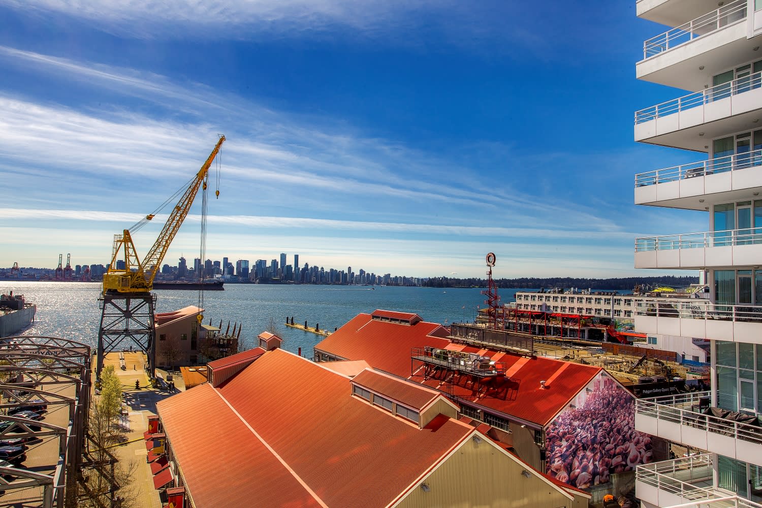 View of Stanley Park from North Vancouver