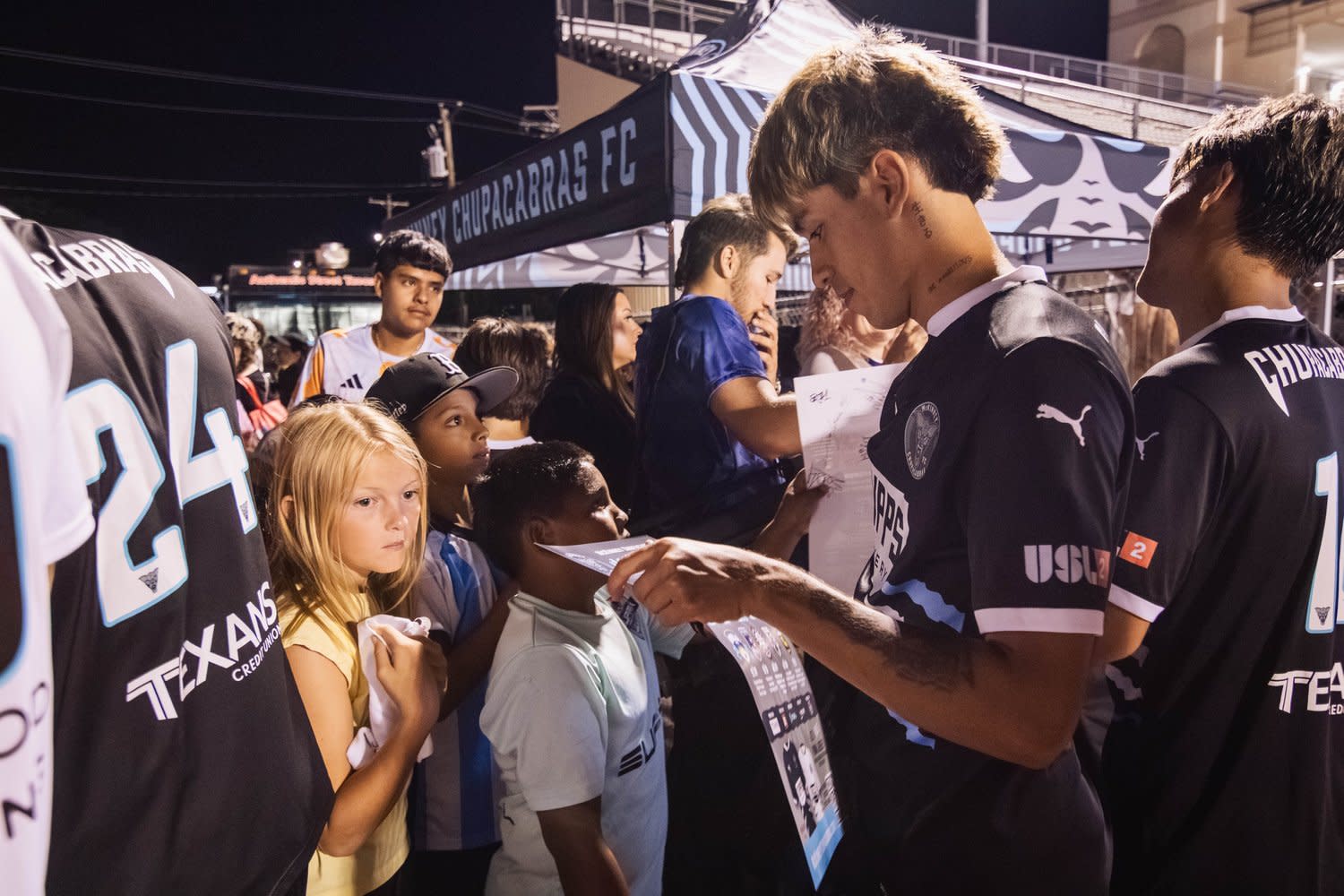 Autograph Alley after each Home Game