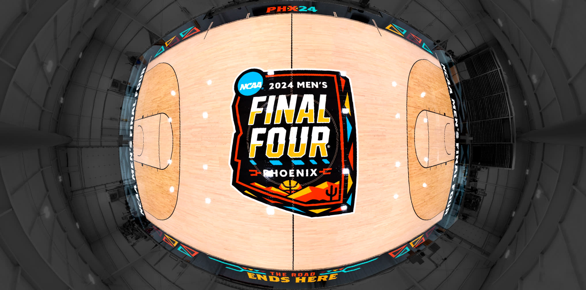 NCAA Men's Final Four floor