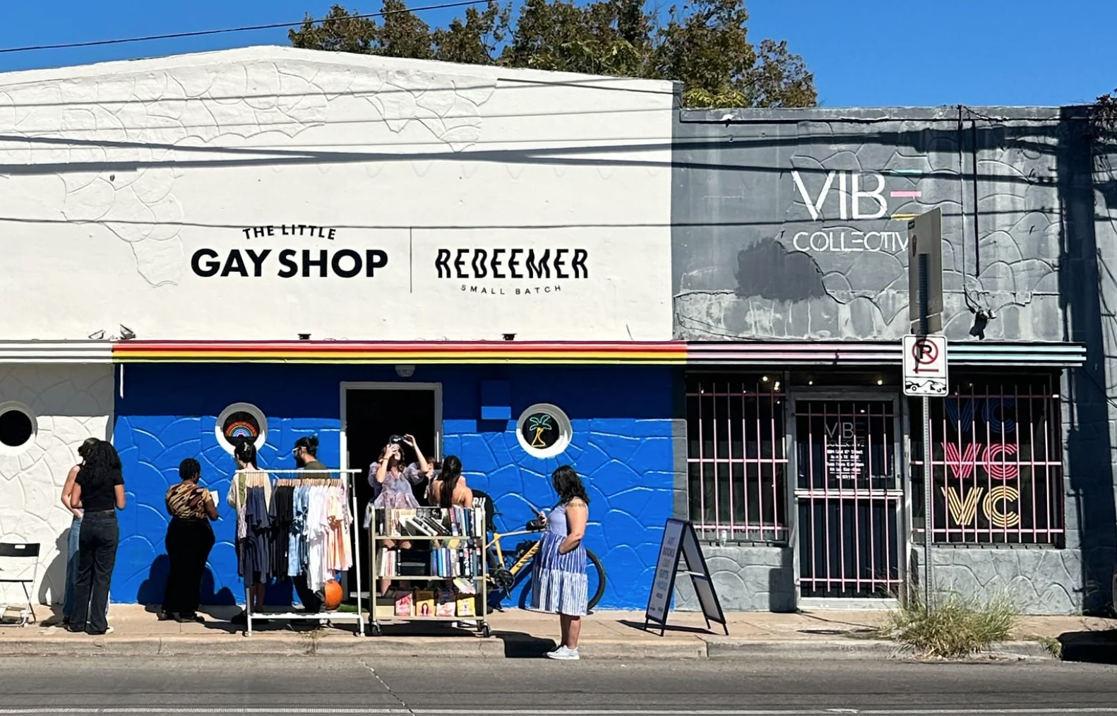 The Little Gay Shop Austin Texas LGBT owned Queer owned business books clothes