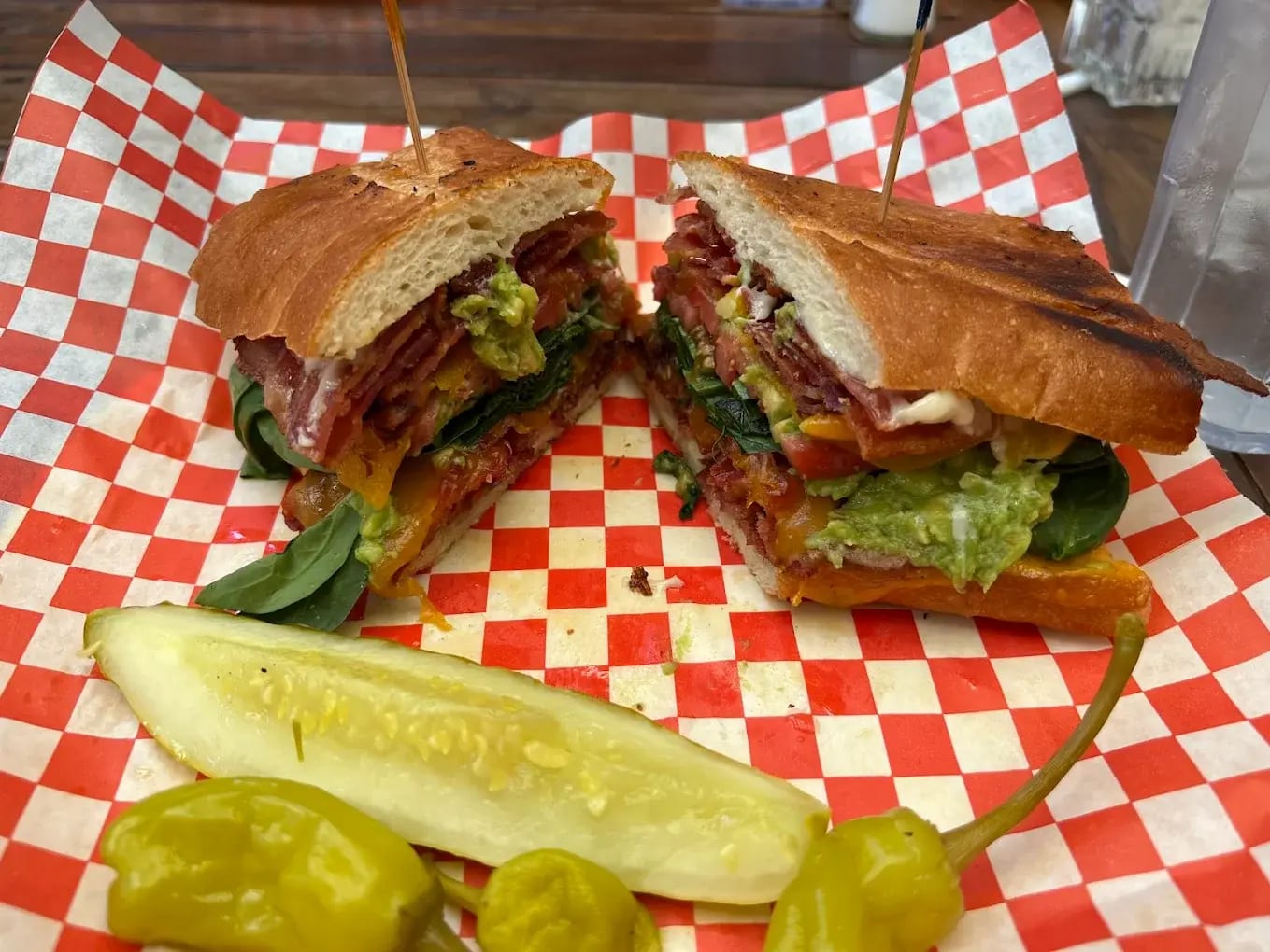 Loose Caboose Cafe Sandwich