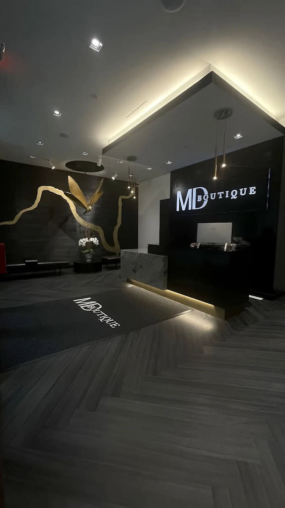 A picture showcasing the interior of MD Boutique