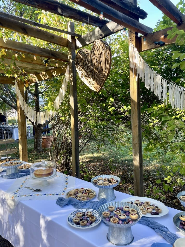 Cake and dessert table Vivian Butler Events