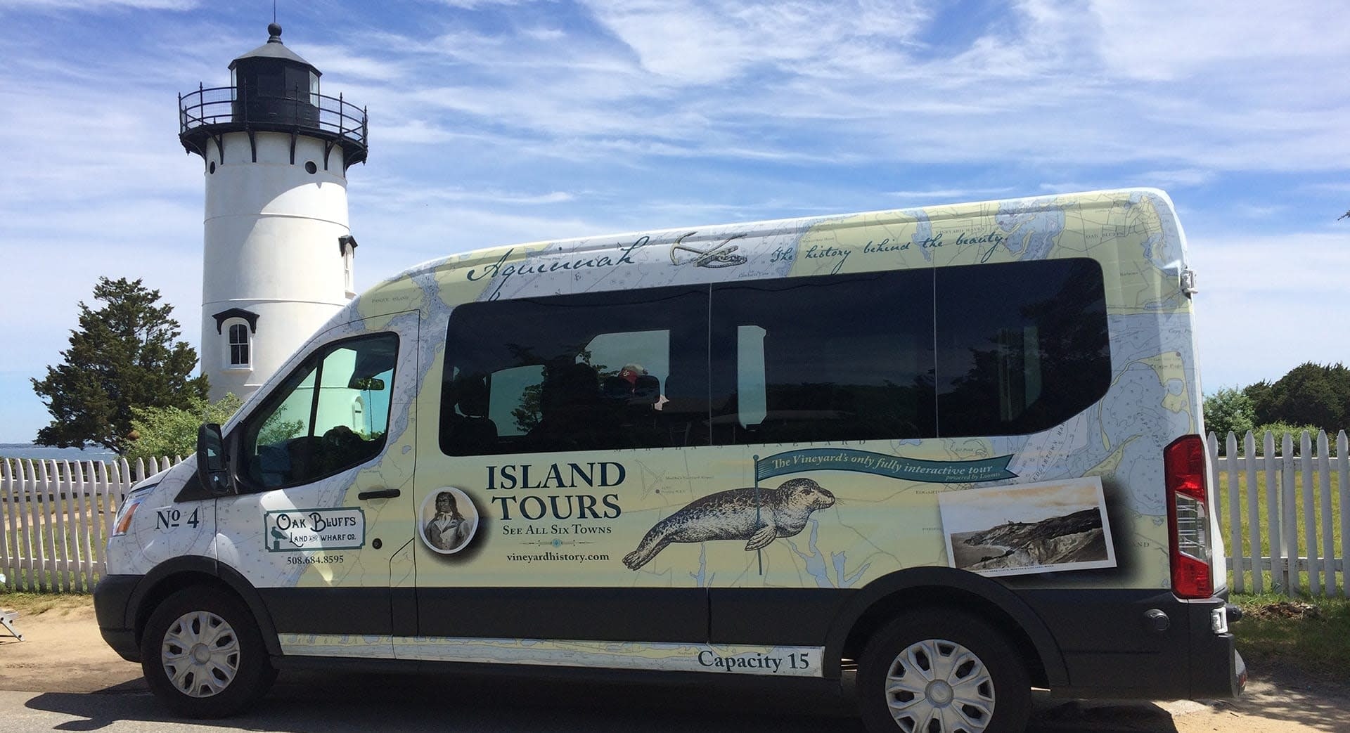 Oak Bluffs Land & Wharf Island Tours