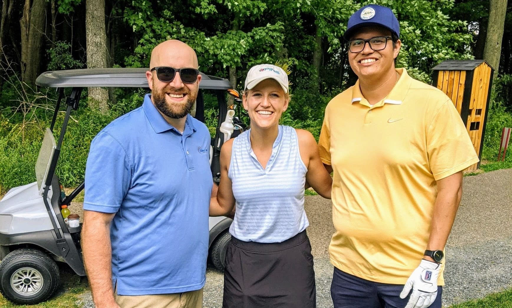 MSIG members at 2022 Eau Claire Youth Hockey Golf Outing at Wildridge Golf Course in Eau Claire, Wisconsin.
