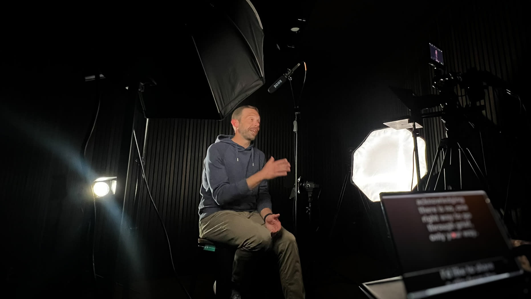 Producing Guide Through Grief podcast with Tom Van Ness, sharing stories of loss, healing, and community.