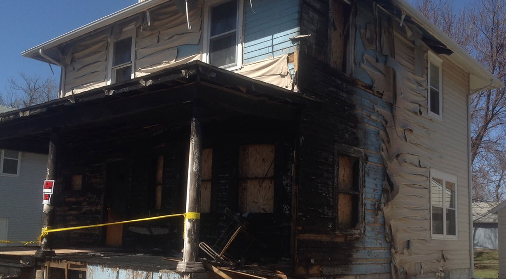 Mustang Disaster CleanUp Fire Restoration