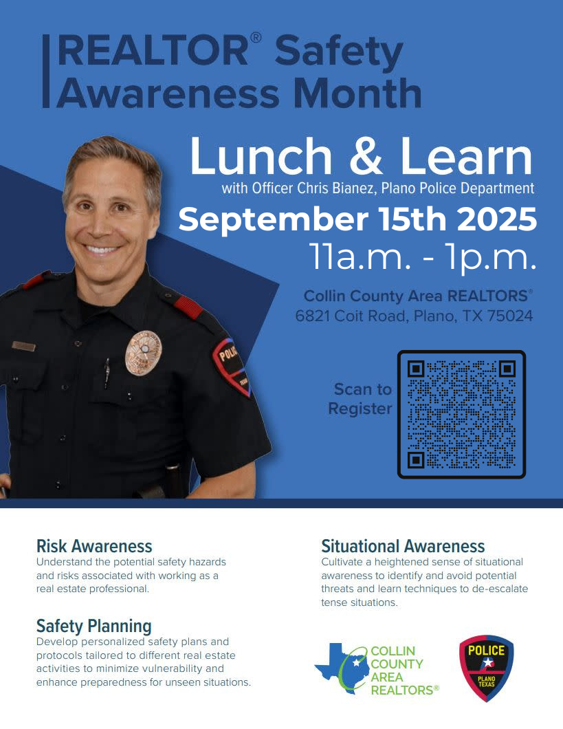 REALTOR® Safety Lunch & Learn Flyer