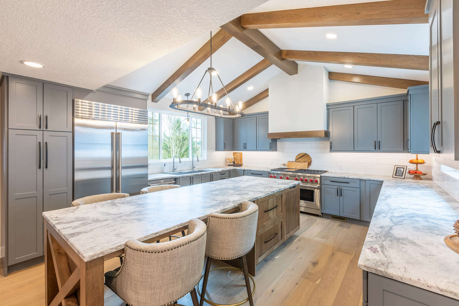 kitchen remodel and expansion in West Linn, Oregon