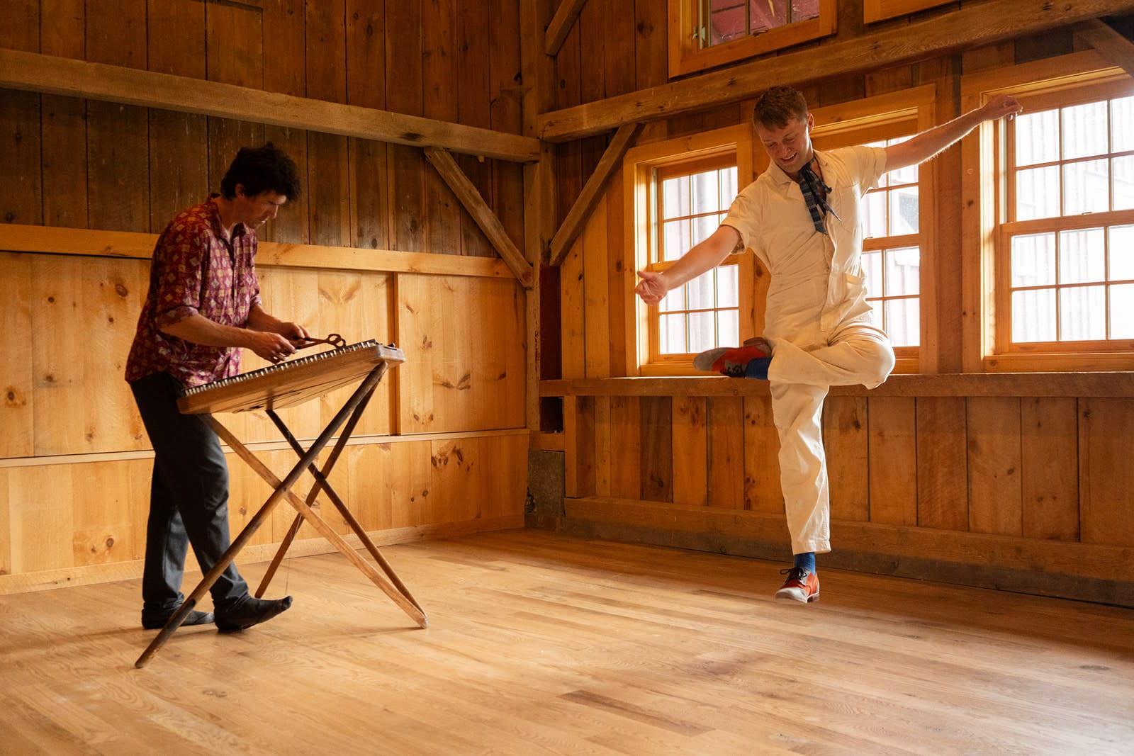 Percussive dancer