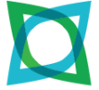 Logo - Blue and green intersecting knot with the text TakeTwo Raising nonprofits profiles and funds. Together.alongside