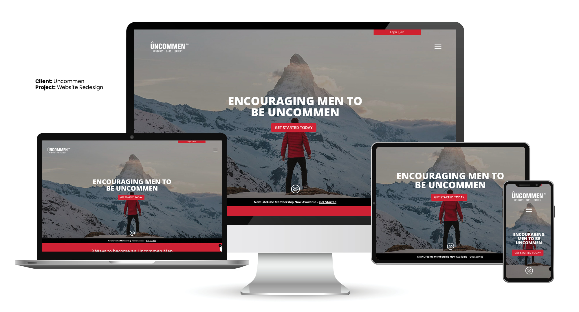 Studio490: Uncommen Website