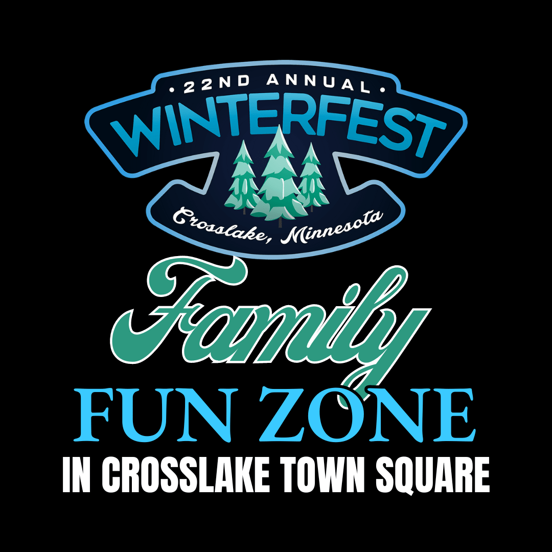 Winterfest Family Fun Zone in Crosslake Town Square