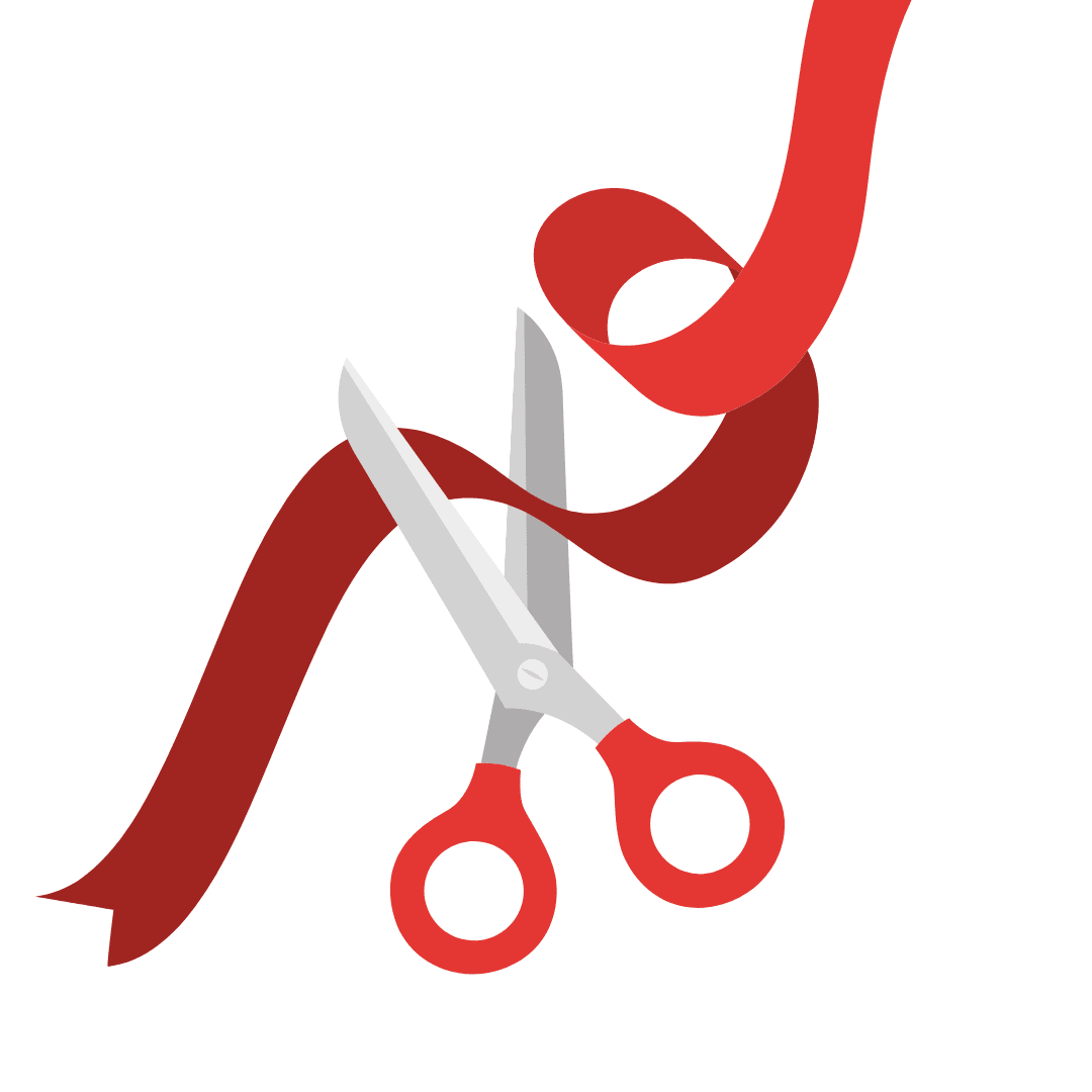 Ribbon Cutting Icon