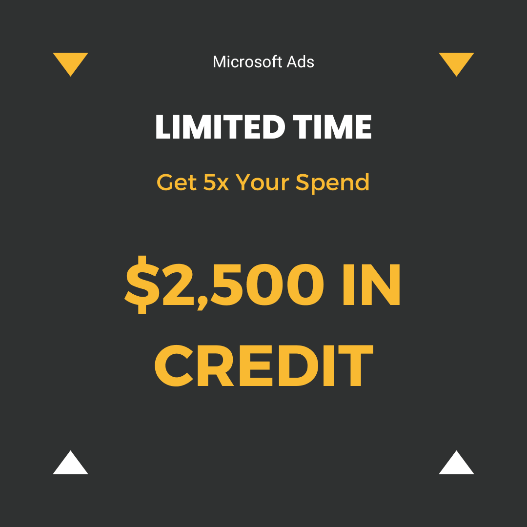 $2500 in advertising credit