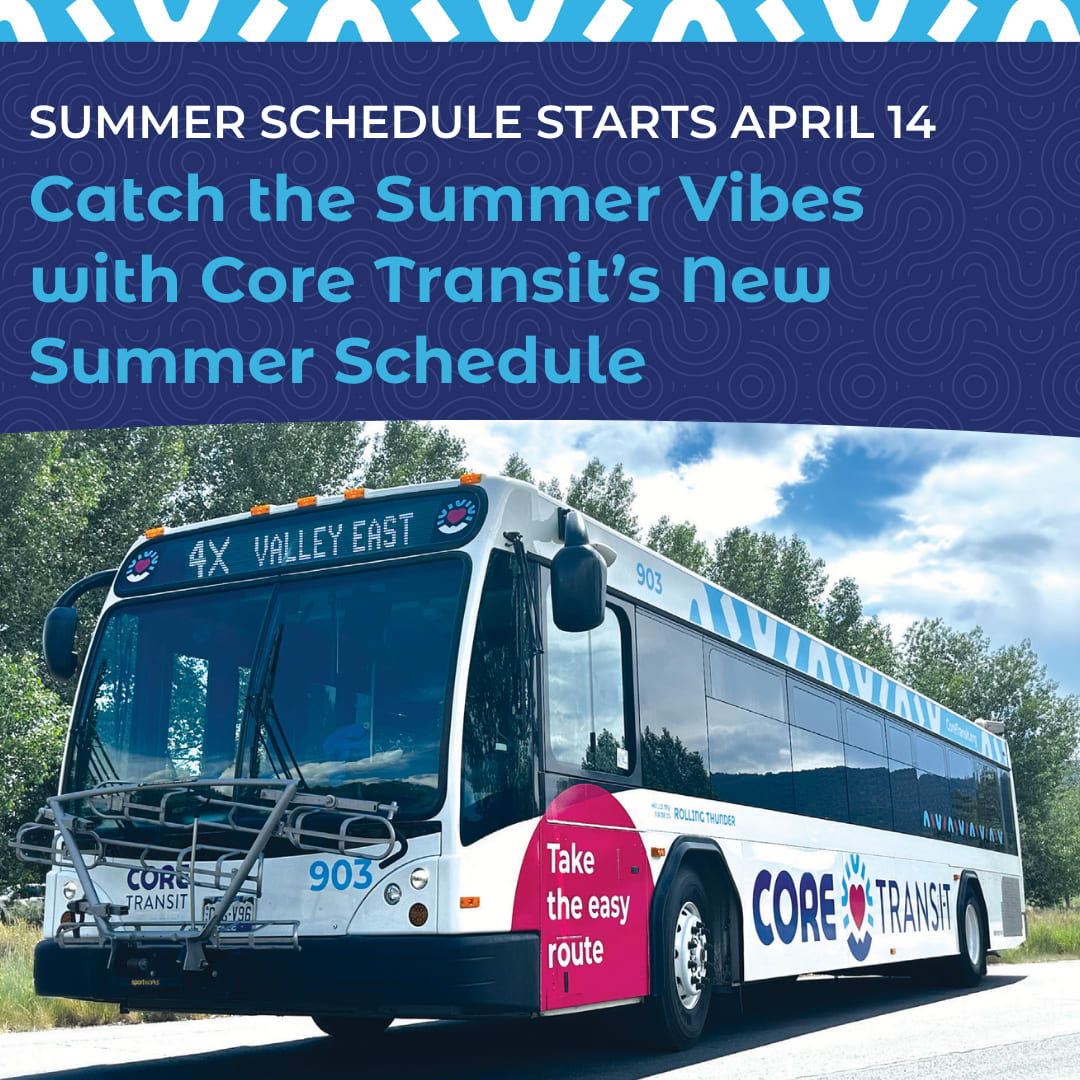 Summer Schedule Starts April 14