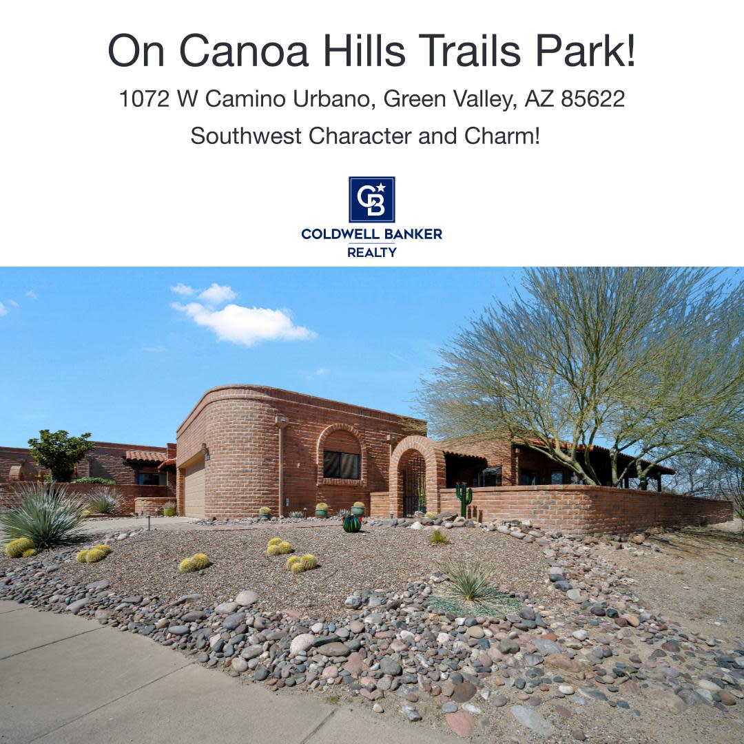 Canoa Ridge Estates, Green Valley AZ - Sue 520-940-0500