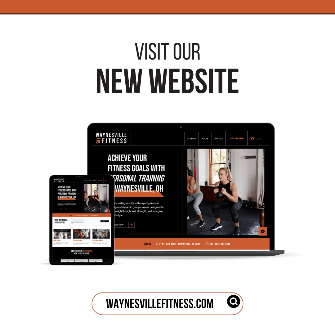 Website Mockup for Waynesville Fitness