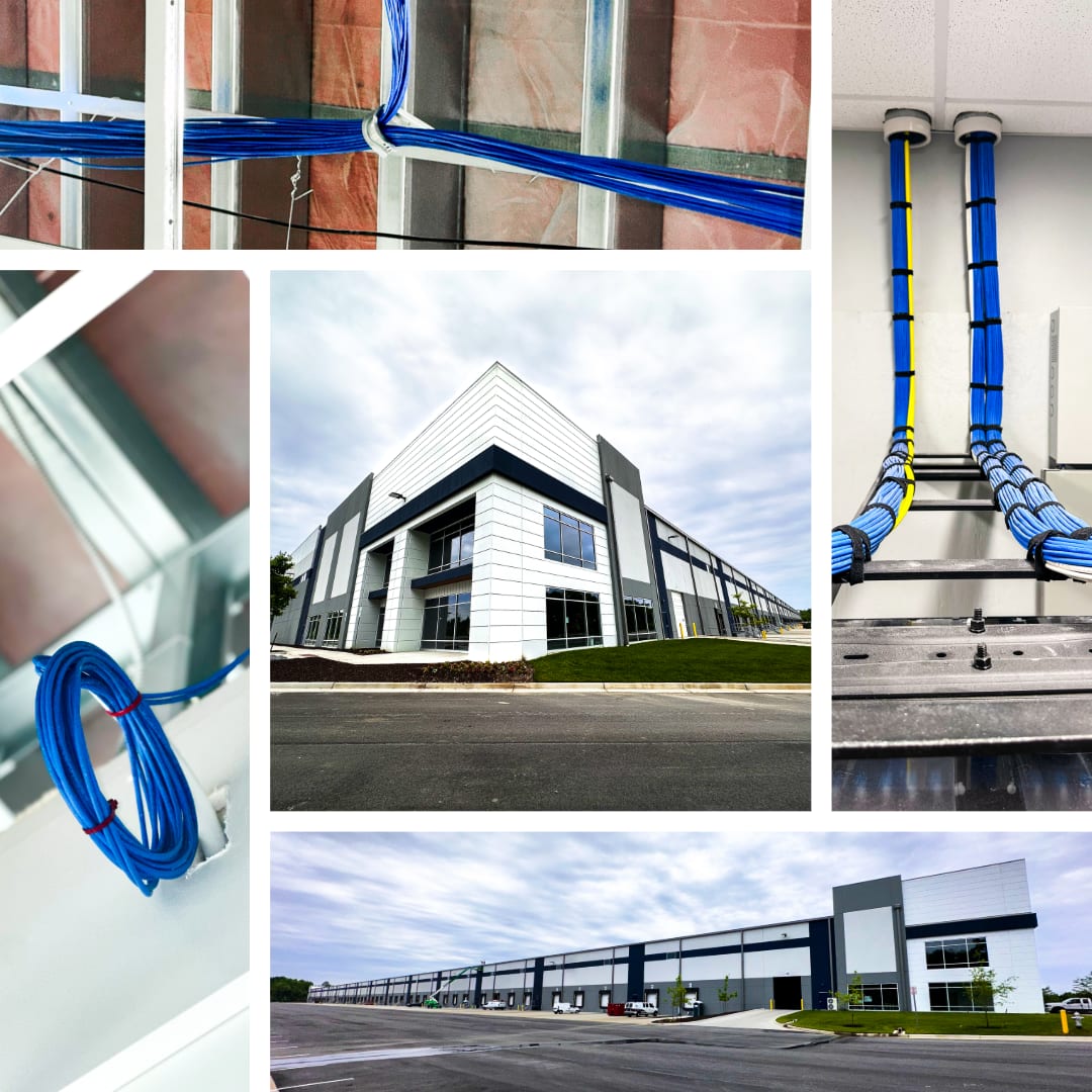 Cabling Installation at Commercial Warehouse