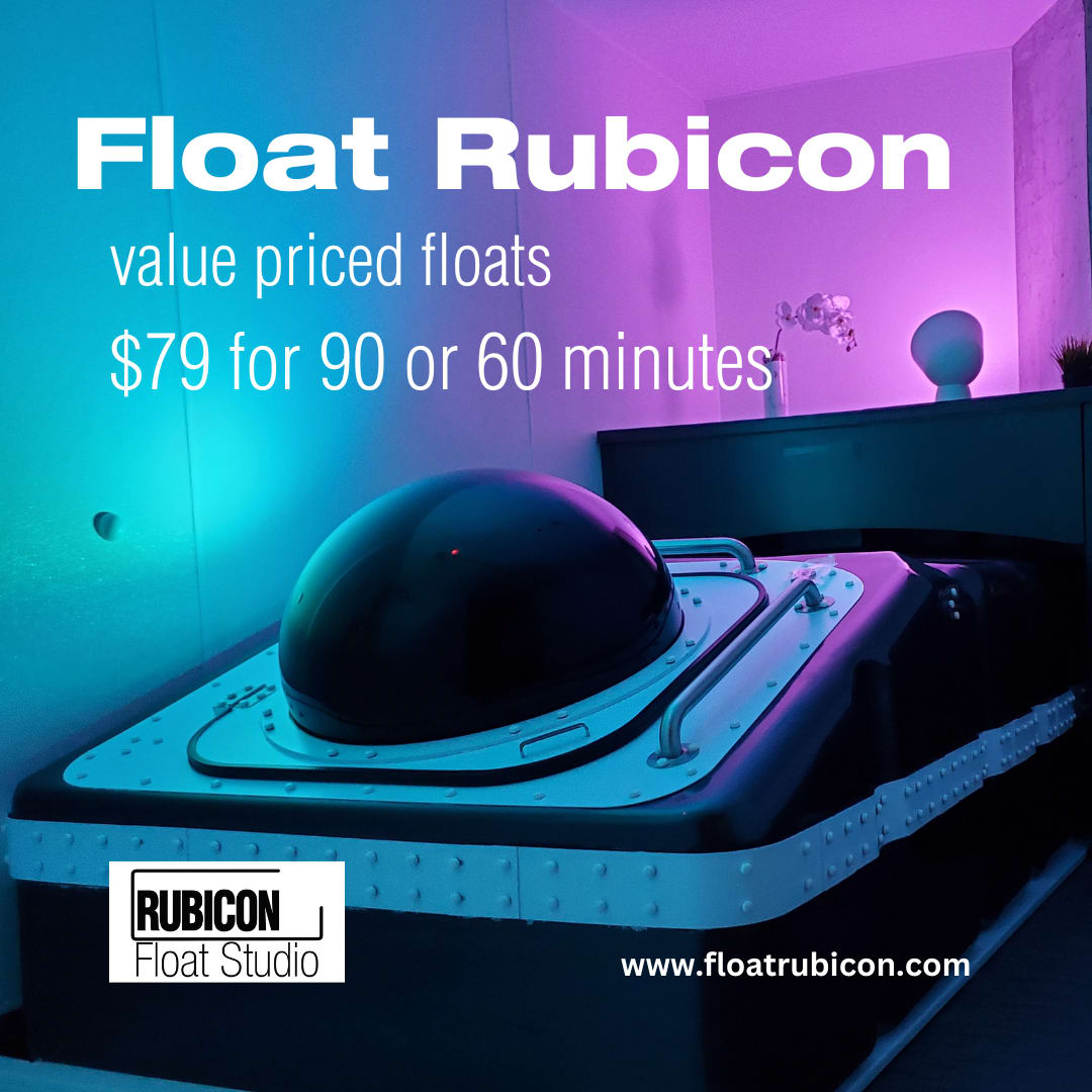 Floats are priced at $79 for 90 or 60 minutes.