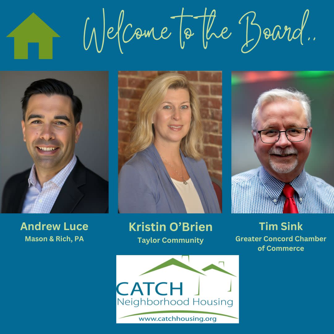 New Board Members Bring Their Expertise to CATCH Neighborhood Housing ...