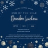 End of the Year December Luncheon flyer - 12/1/2022, 11:30am - 1:30pm, Brewsters, 201 4th St, Galt, CA