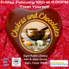 Chakras and Chocolates at the Elgin Public Library Friday February 10th at 6PM