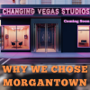 Artist rendition of new social gaming club in downtown Morgantown