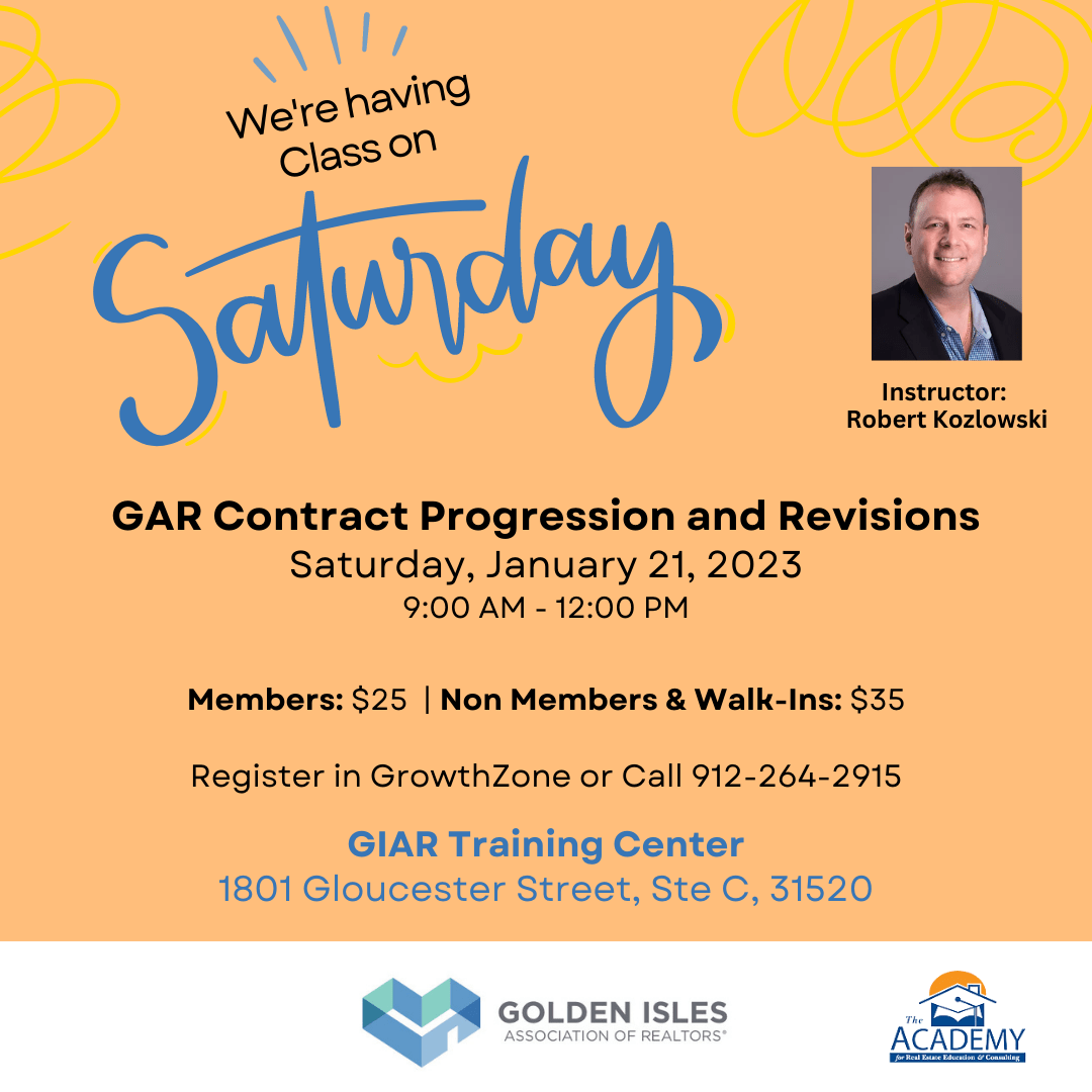 GAR Contracts Class with Robert Kozlowski