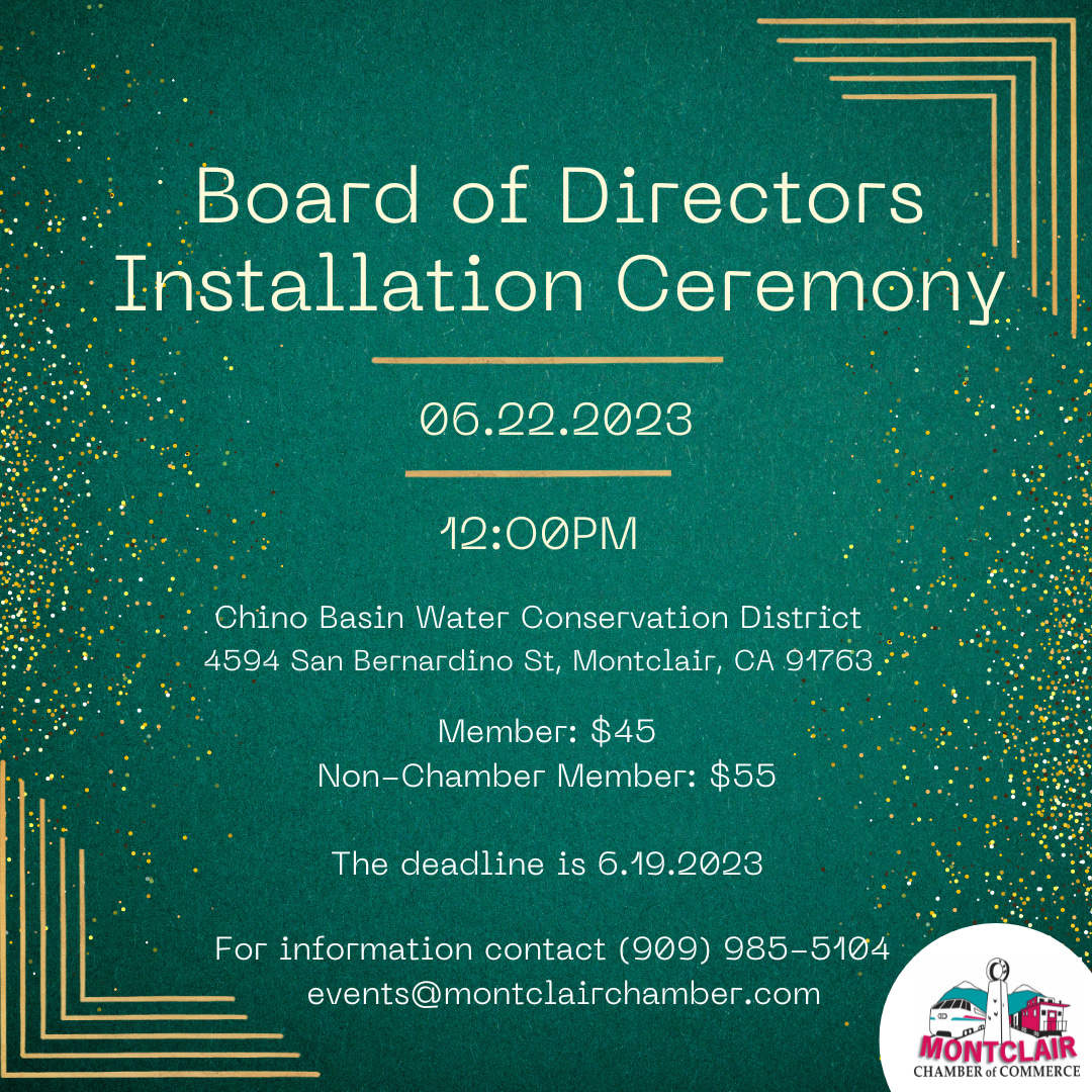 Board of Directors Installation Ceremony