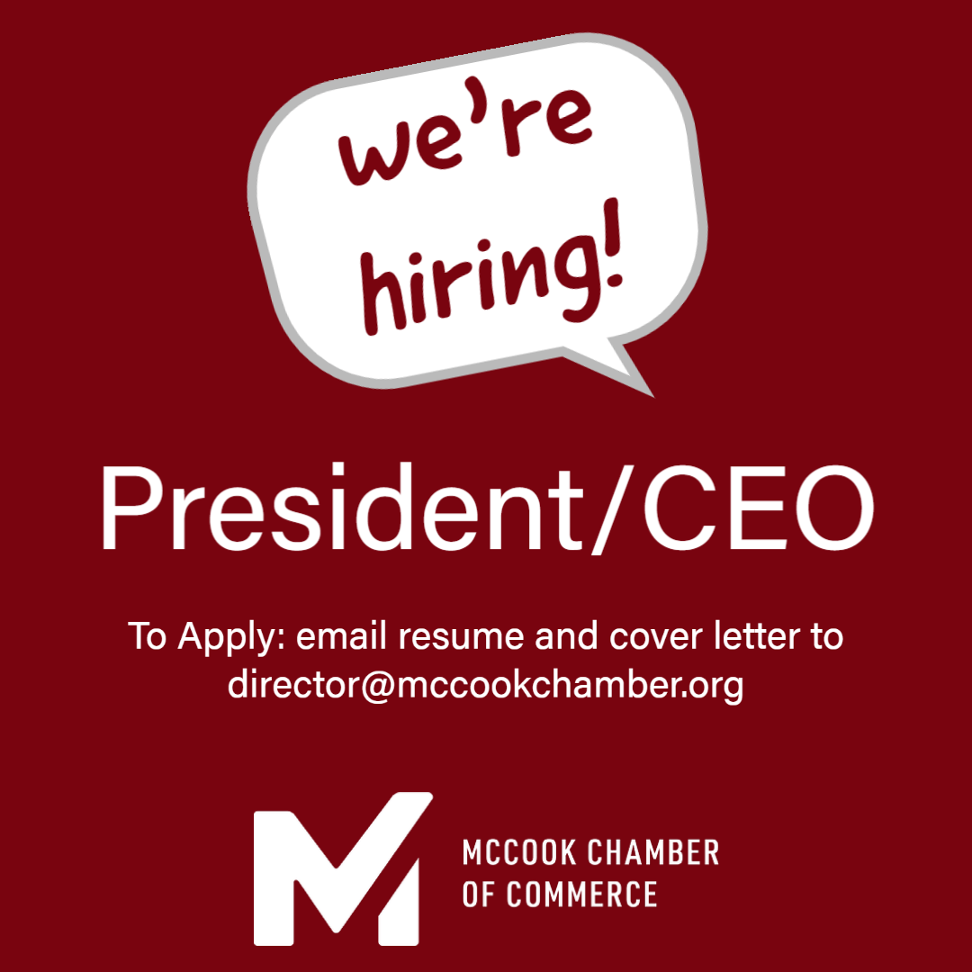 President/CEO McCook Chamber of Commerce