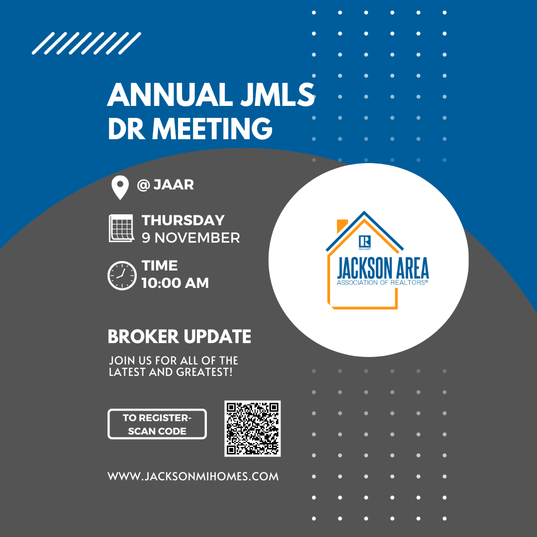 JMLS Annual DR Meeting Jackson Area Association of REALTORS Rosters