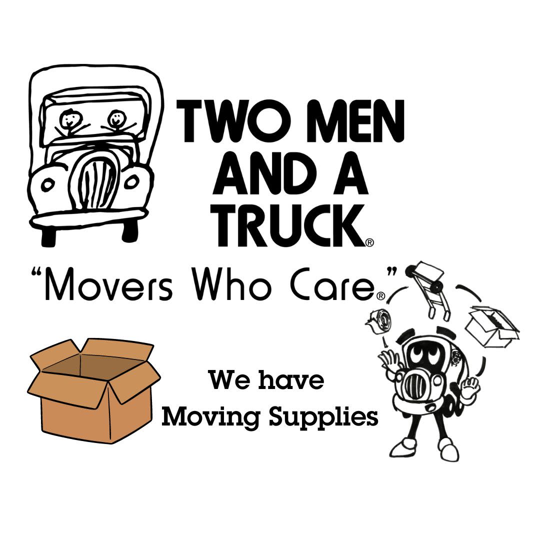 Two Men Moving Supplies