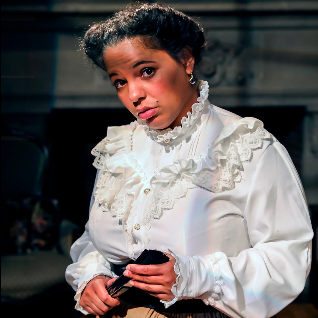 Photo of Katie Smalls (played by Chelsea Bearce) is looking for a new detecting job, but ends up a murder suspect.