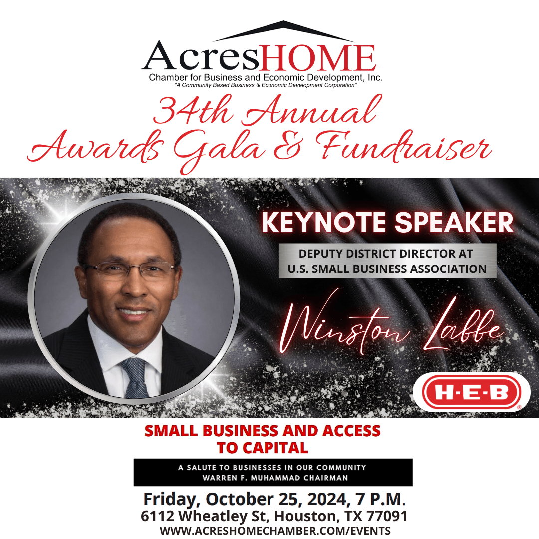 34th annual gala acres home chamber