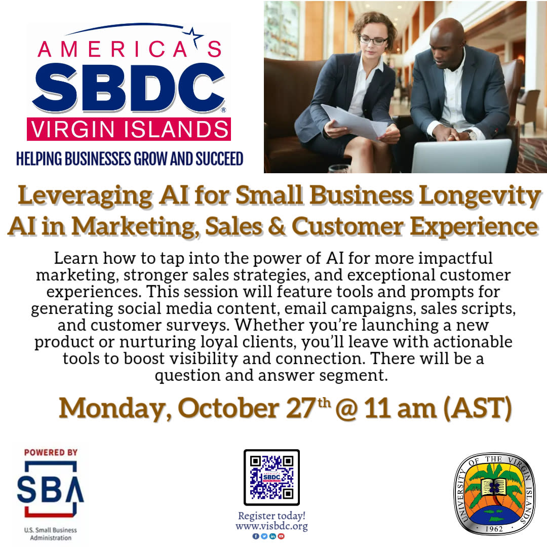 Leveraging AI for Small Business Longevity: AI in Marketing, Sales & Customer Experience